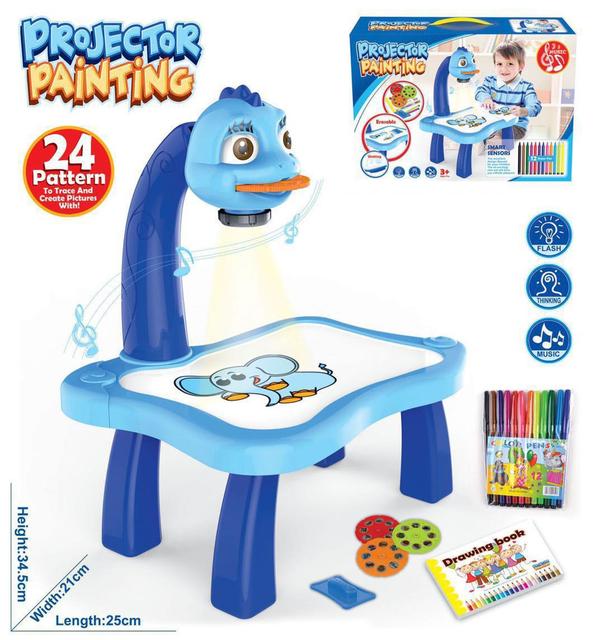 שולחן מקרן ציורים לילדים 3